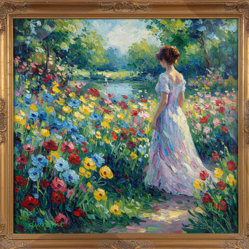 Ecstasy in the garden di Ruby Wright, Digitale in vendita su Singulart