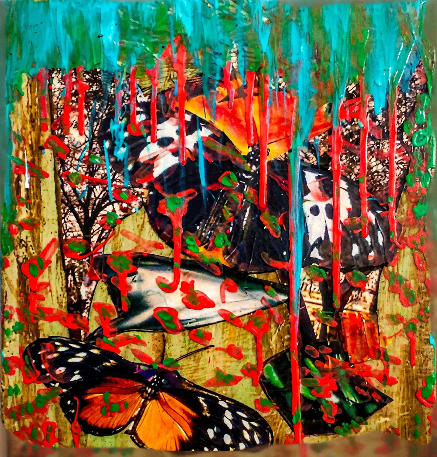 Flying Butterfly Ruby Wright