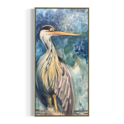 The Heron by Ellen Gonzales, Painting for Sale on Singulart