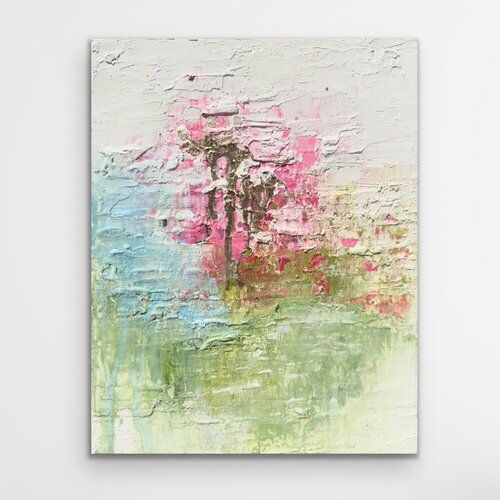 Blooming Heart van Kimberly Christopher, Schilderij te koop op Singulart