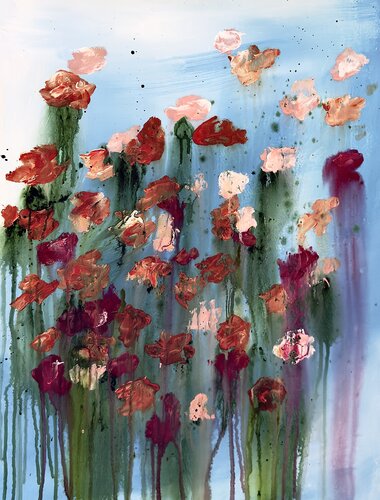 Secret Garden van Kimberly Christopher, Werk op papier te koop op Singulart