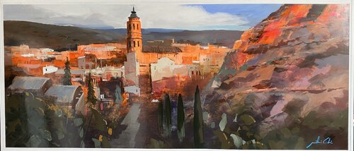 Alcorisa mudejar par Josep Millas Chia, Peinture en vente sur Singulart