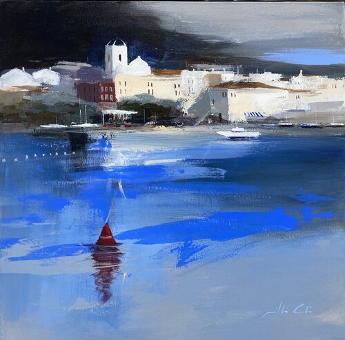 Port de llanća van Josep Millas Chia, Schilderij te koop op Singulart