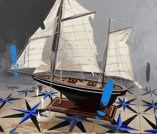 Si fuera pinocho ? par Josep Millas Chia, Peinture en vente sur Singulart