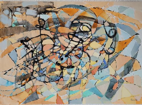 Kaleidoskop des Lebens von Yuliia Panzlik, Malerei kaufen auf Singulart