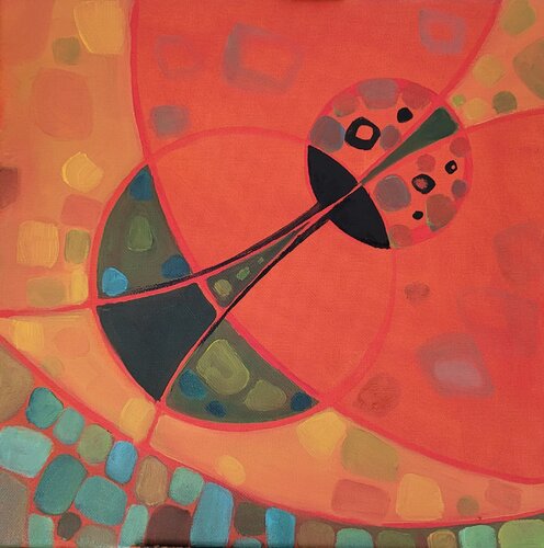 Dazwischen de Yuliia Panzlik, Pintura a la venta en Singulart