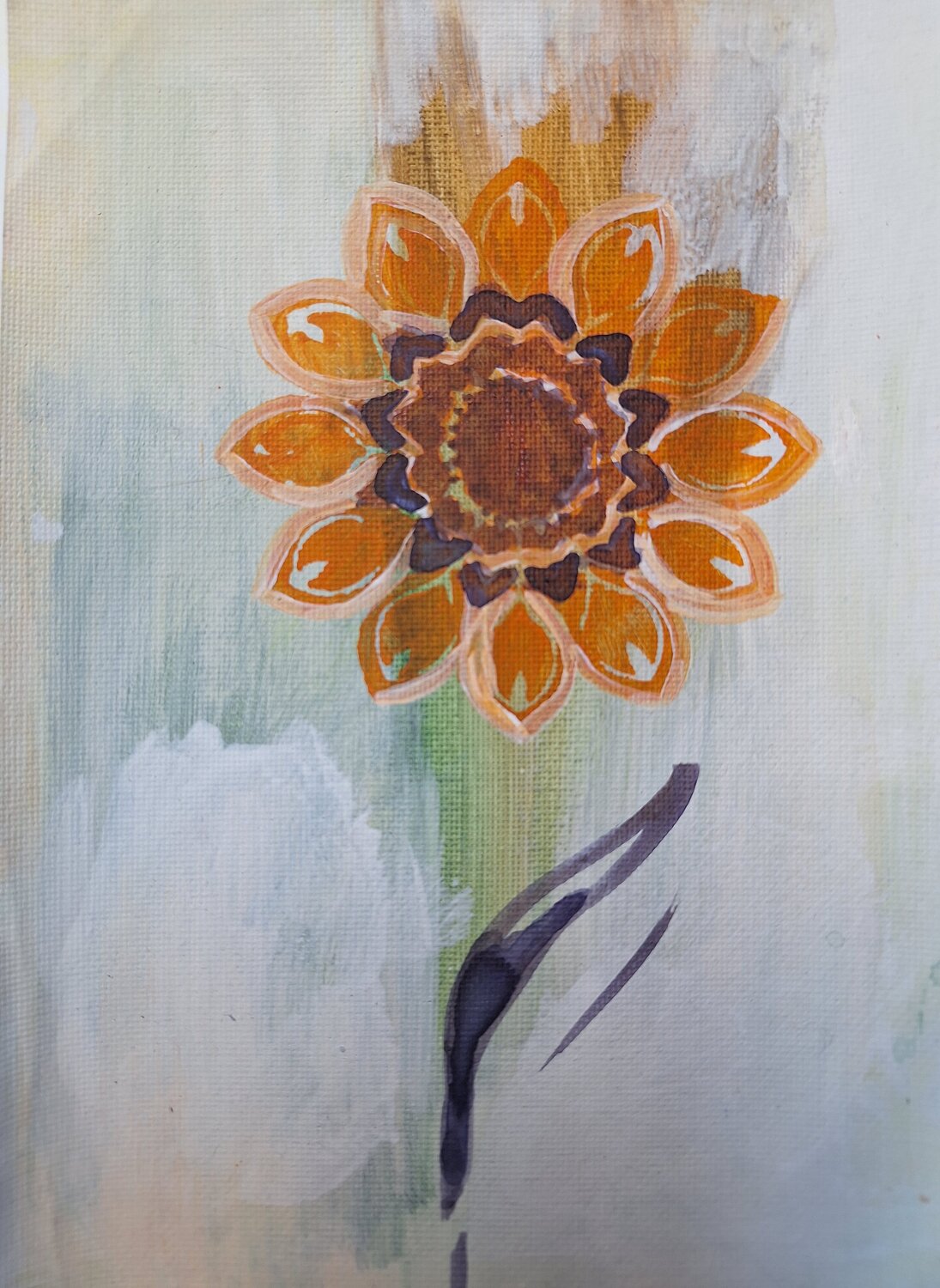 Blume 12 Eli Ra Originalgemälde zu verkaufen