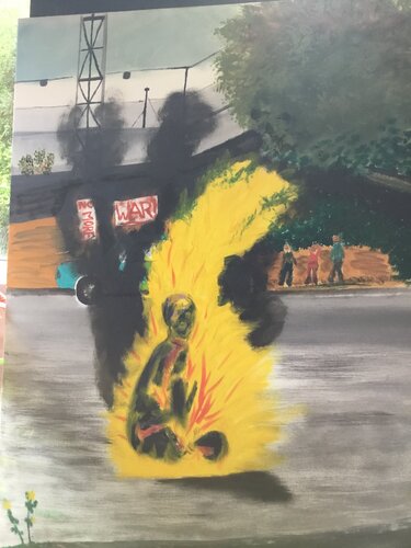 Memory from the sixties… by Thomas Morris, Painting for Sale on Singulart