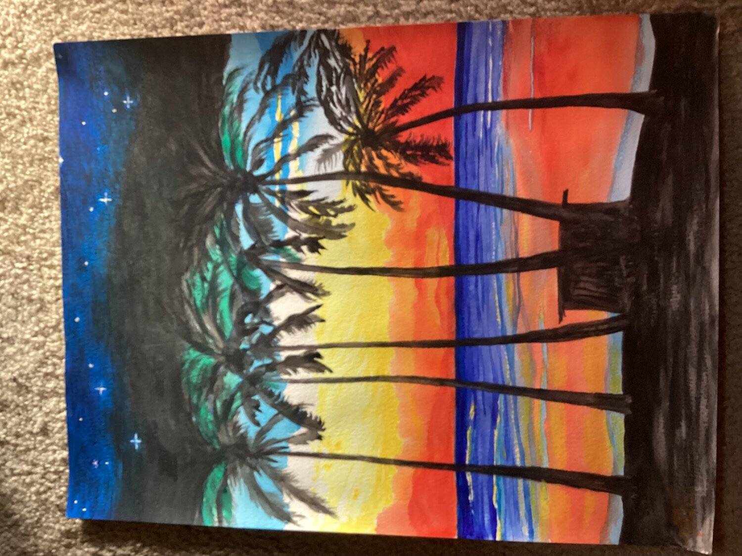 Waikiki Sunset.. Thomas Morris