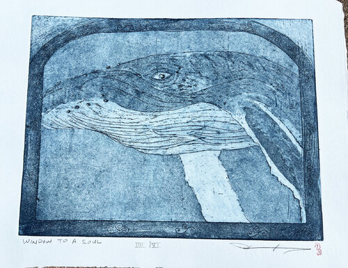 Window to a Soul by Bonnie MAXEY, Print for Sale on Singulart