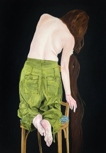 Rapunzel - The red thread by Giorgia Moretti, Painting for Sale on Singulart