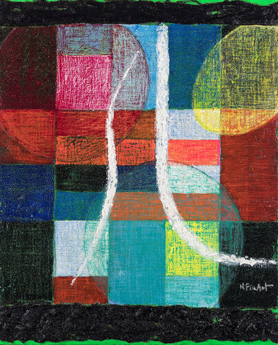 NFinArt Abstraction géométrique 13 van HELENE DAVID-DUBRANA, Schilderij te koop op Singulart