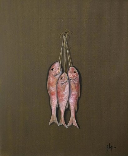 Trinity van Damian Ebejer, Schilderij te koop op Singulart