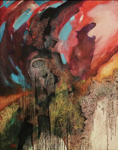 Song of the Departed di Damian Ebejer, Pittura in vendita su Singulart