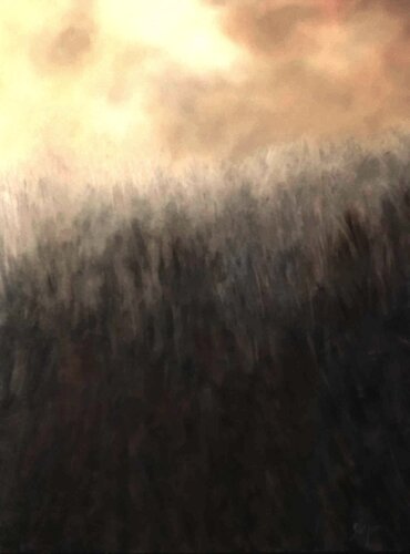 Fading Light of Aspiration di Damian Ebejer, Pittura in vendita su Singulart