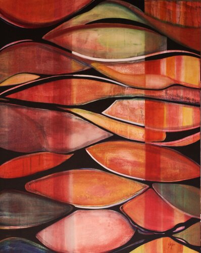 The Layers of Life di Damian Ebejer, Pittura in vendita su Singulart