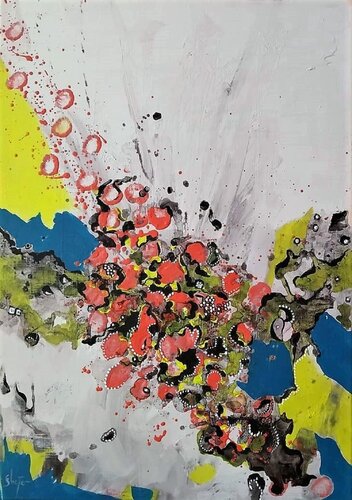 Life of a Fig di Damian Ebejer, Pittura in vendita su Singulart