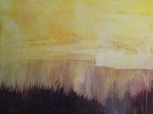 Abandoned quarry by Damian Ebejer, 회화 for Sale on Singulart