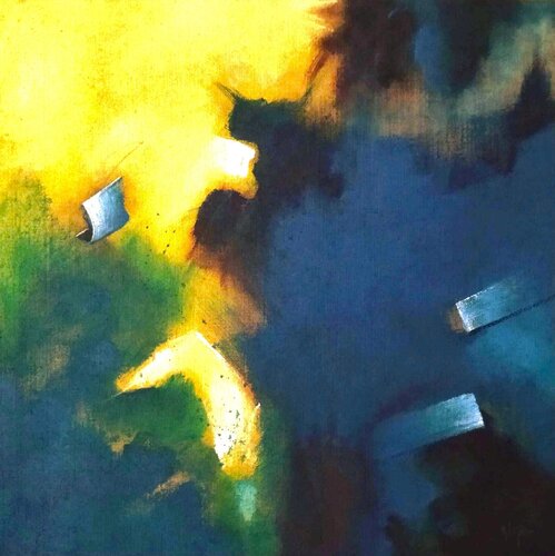 Searching Boundaries di Damian Ebejer, Pittura in vendita su Singulart