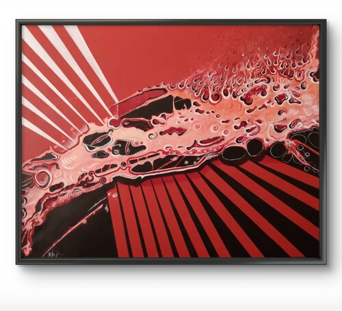 Crocodile Rock de Damian Ebejer, Pintura a la venta en Singulart