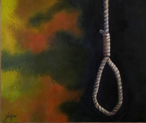 To Be or, not ... to Be by Damian Ebejer, Painting for Sale on Singulart