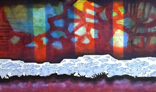 Stampede of Life de Damian Ebejer, Pintura a la venta en Singulart