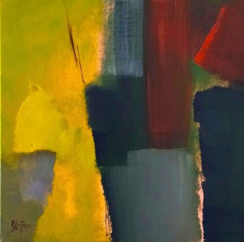 The Search  no.6 di Damian Ebejer, Pittura in vendita su Singulart