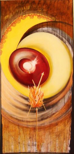 Mansion of Spiritual Betrothal di Damian Ebejer, Pittura in vendita su Singulart