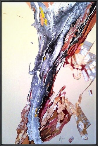 Vesuvian Twist di Damian Ebejer, Pittura in vendita su Singulart