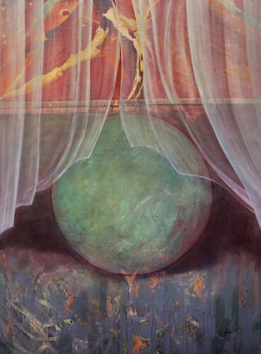 In the Beginning the Word was a Zephyr di Damian Ebejer, Pittura in vendita su Singulart