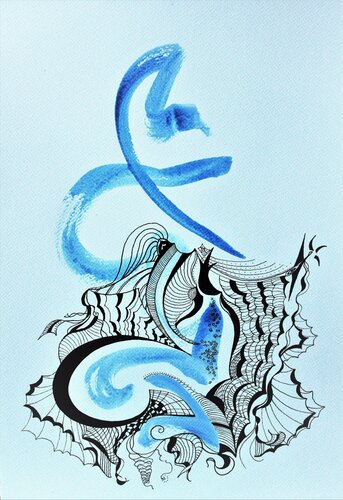 Flamenco Dancer van Damian Ebejer, Werk op papier te koop op Singulart