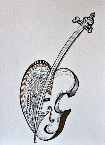 Music of Love di Damian Ebejer, Opera su carta in vendita su Singulart