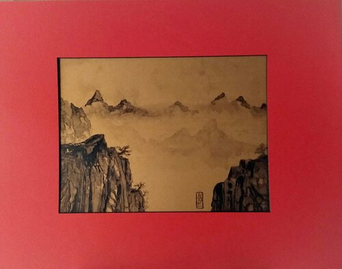 Wuyi mountain Mist no. 4 di Damian Ebejer, Opera su carta in vendita su Singulart