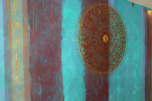 Mural in green di Damian Ebejer, Pittura in vendita su Singulart