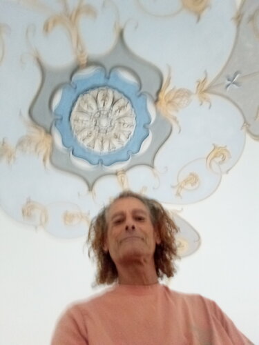 Hand-painted ceiling in Sliema, Malta di Damian Ebejer, Pittura in vendita su Singulart