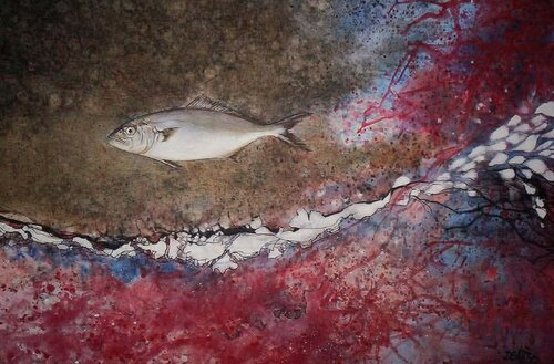 Lost par Damian Ebejer, Peinture en vente sur Singulart