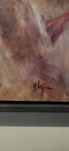 Artist Damian Ebejer signature van Damian Ebejer, Schilderij te koop op Singulart