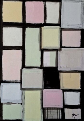 Alternative Space no.6 by Damian Ebejer, 회화 for Sale on Singulart