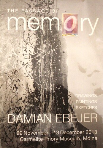 Solo exhibition 2013 - The Passage of Memory. van Damian Ebejer, Afdruk te koop op Singulart