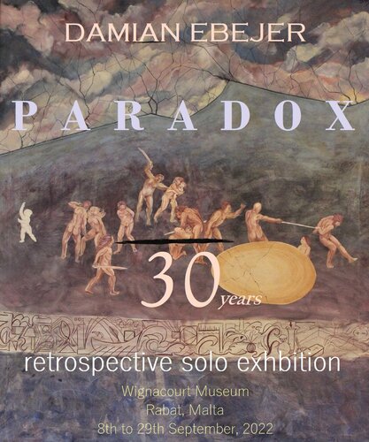 Solo exhibition 2022 - Paradox. van Damian Ebejer, Afdruk te koop op Singulart