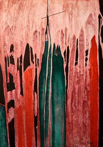 Procession by Damian Ebejer, Painting for Sale on Singulart