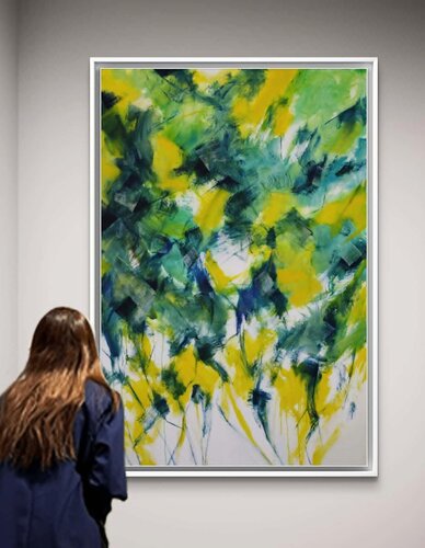 The Birth of Joy by Damian Ebejer, 絵画 for Sale on Singulart