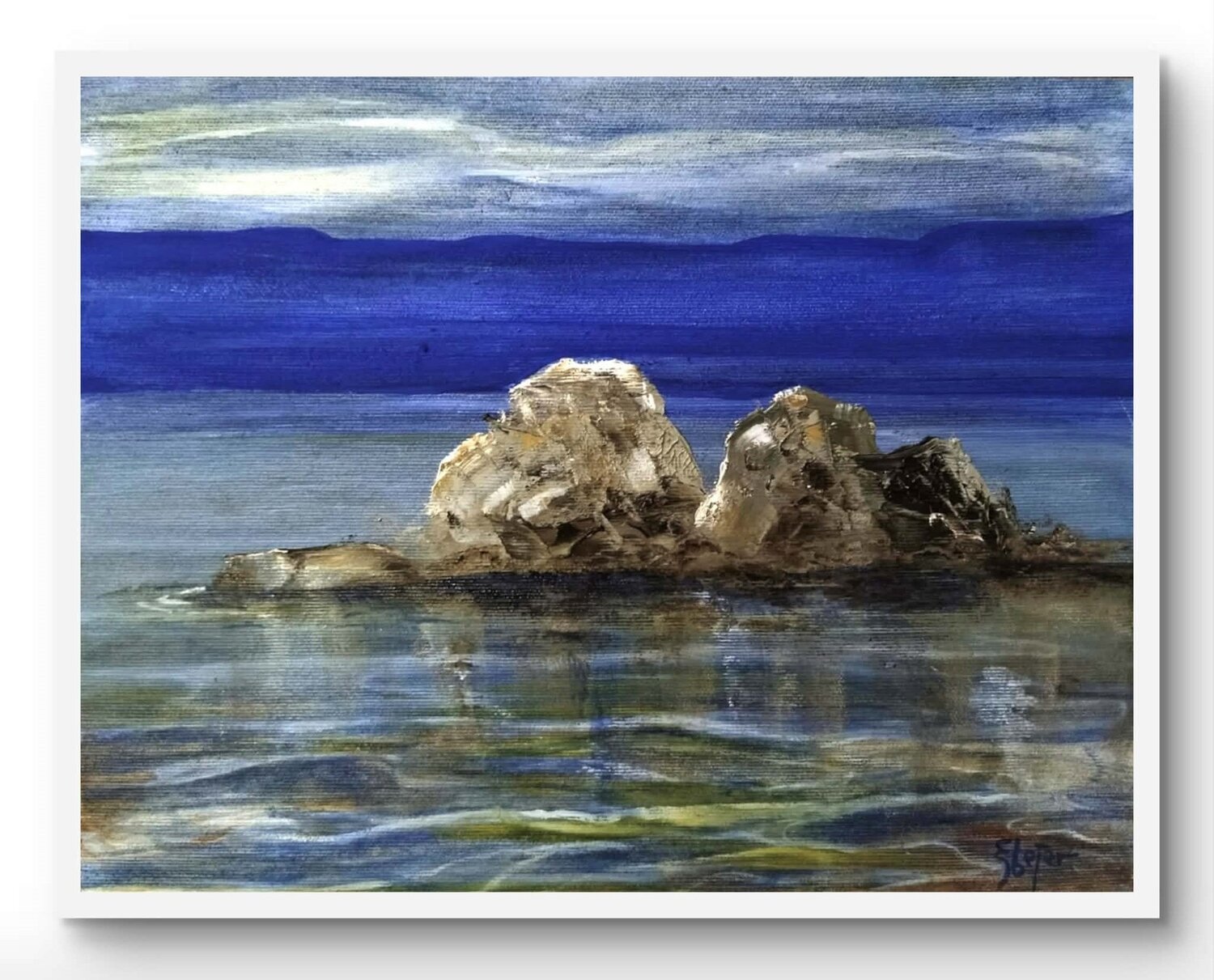 The Rocks we used to swim to... Damian Ebejer