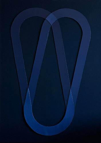 Blue Movement de Anna Mainz, Pintura a la venta en Singulart