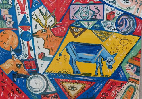 LA MAGIA DELLE FORME de Franca Fabrizio, Pintura a la venta en Singulart