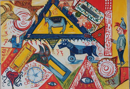 GIOCO von Franca Fabrizio, Malerei kaufen auf Singulart