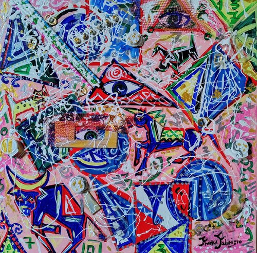 GEOMETRIE NASCOSTE von Franca Fabrizio, Malerei kaufen auf Singulart