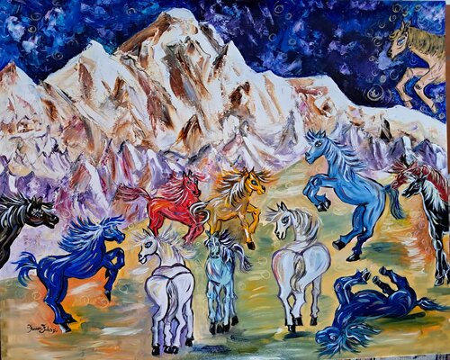 ENERGIA ETERICA von Franca Fabrizio, Malerei kaufen auf Singulart