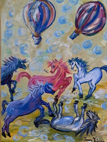 LEGGEREZZA di Franca Fabrizio, Pittura in vendita su Singulart