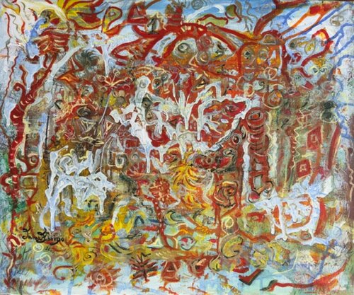 LEGAMI COMPLESSI von Franca Fabrizio, Malerei kaufen auf Singulart
